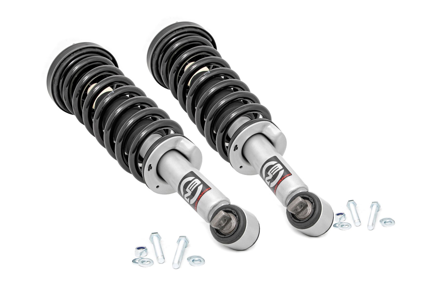 Rough Country Loaded Strut Pair Stock Ford F-150 4WD (2014-2026)