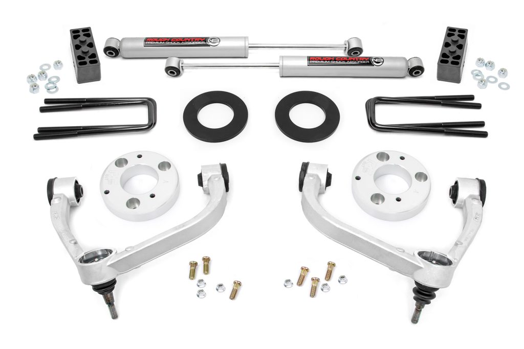 Rough Country 3 Inch Lift Kit Ford F-150 4WD (2014-2020)