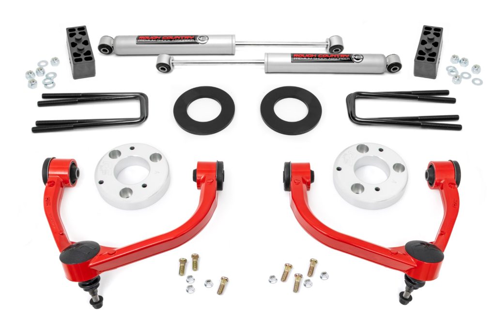 Rough Country 3 Inch Lift Kit Ford F-150 4WD (2014-2020)