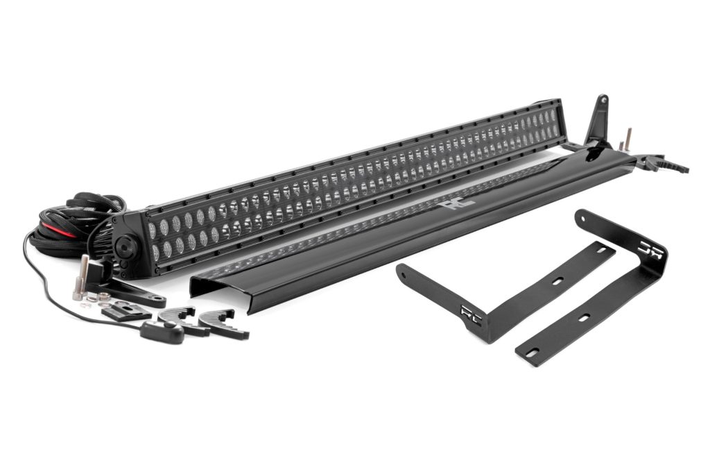 Rough Country LED Light Kit 50in Dual Row Black Series Kubota RTV-X1120