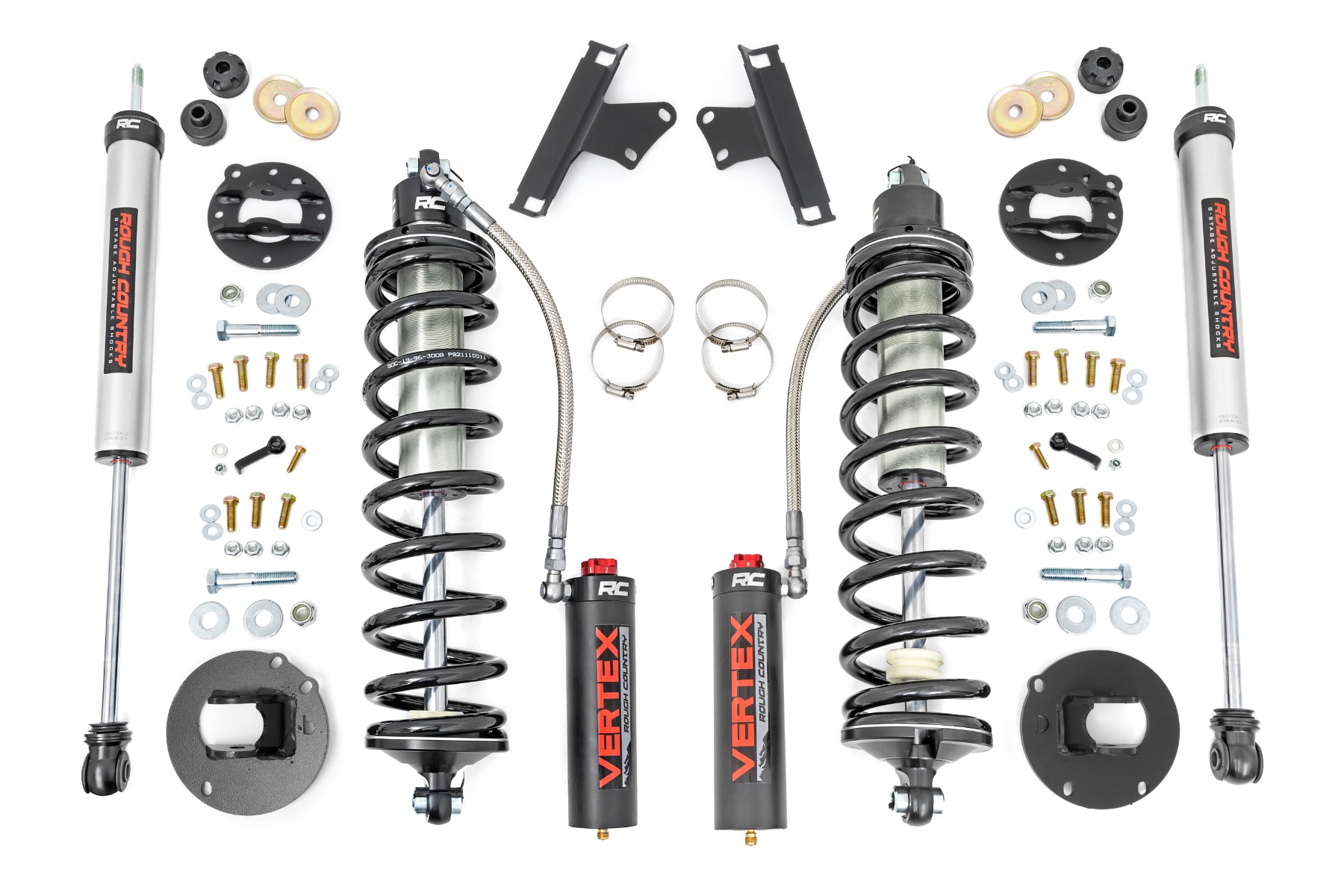 Rough Country 4.5-6 Inch Coilover Conversion Upgrade Kit Vertex/V2 Ram 2500 4WD (14-26)