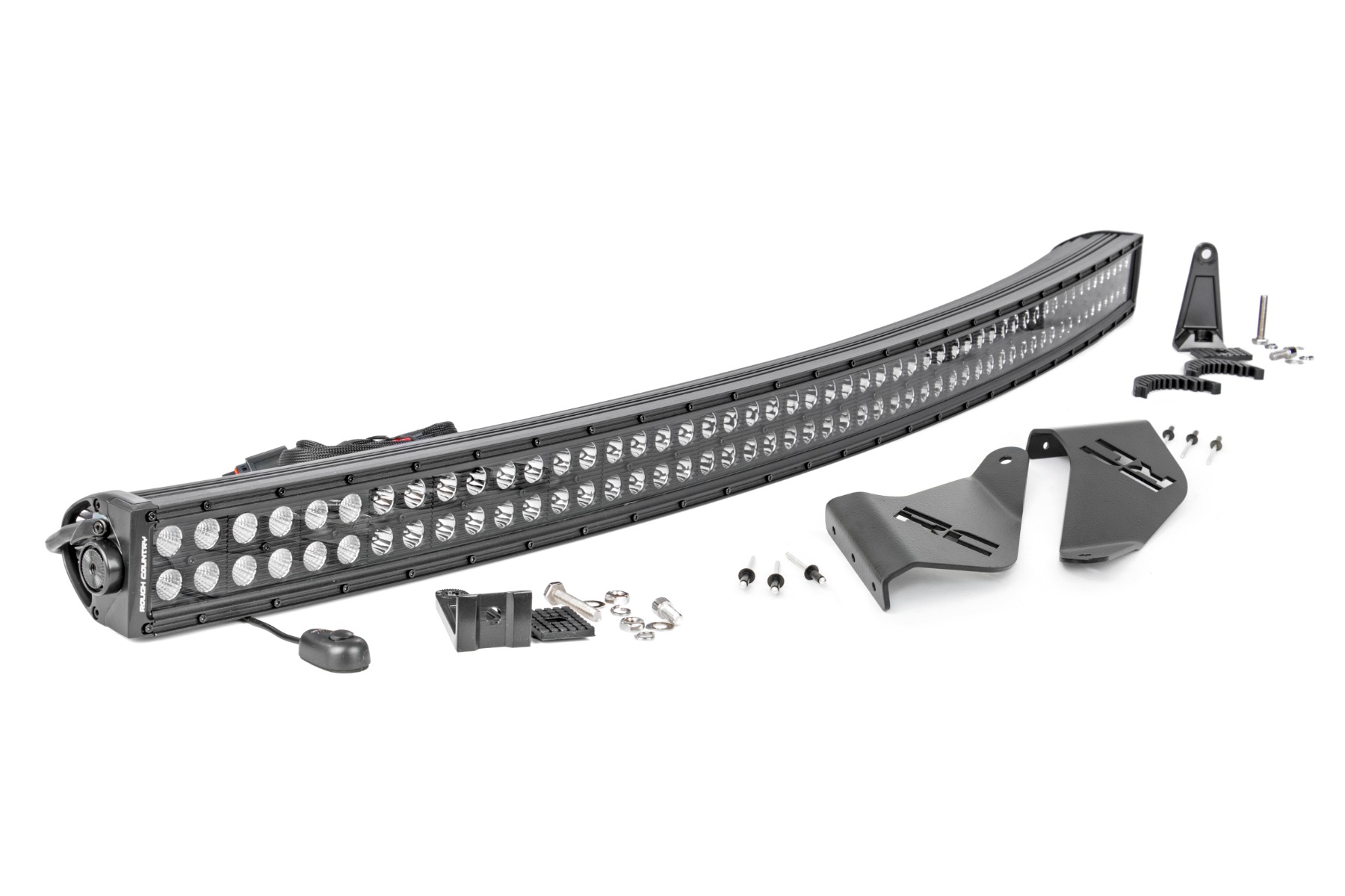 Rough Country LED Light Rear Mount 50β³ Black Pair Polaris Ranger 1000/Ranger XP 900/1000
