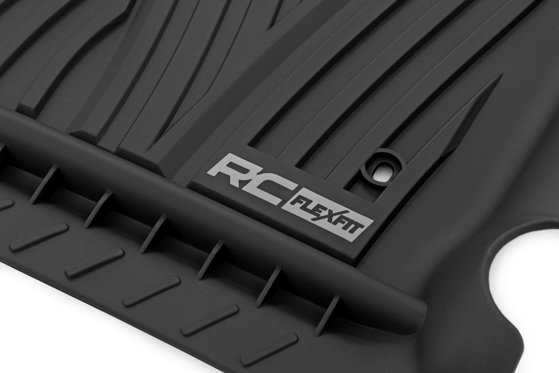 Rough Country Floor Mats FR Double Cab Toyota Tundra 2WD/4WD (2014-2021)