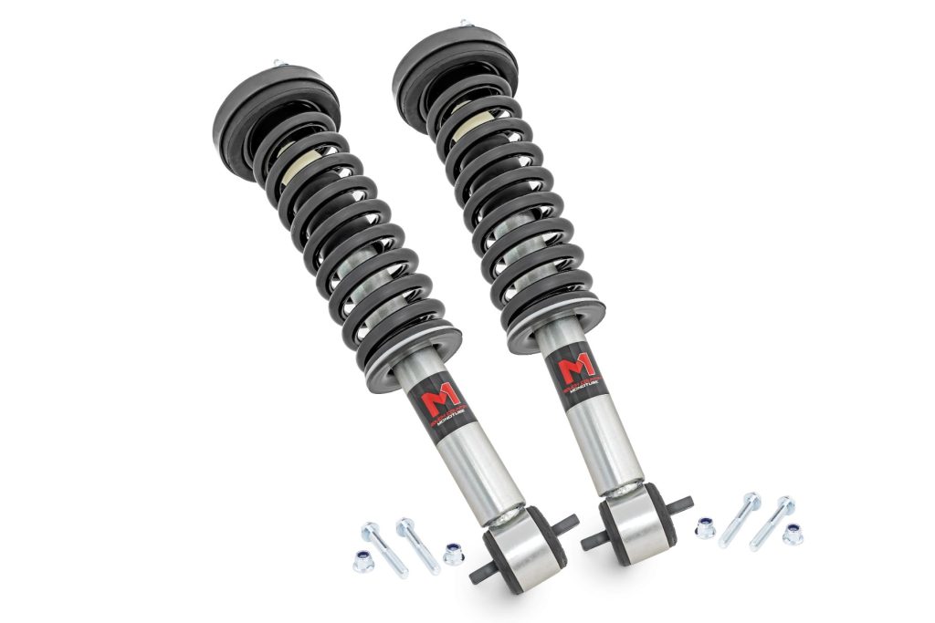 Rough Country M1 Loaded Strut Pair 3 Inch Ford F-150 4WD (2014-2026)