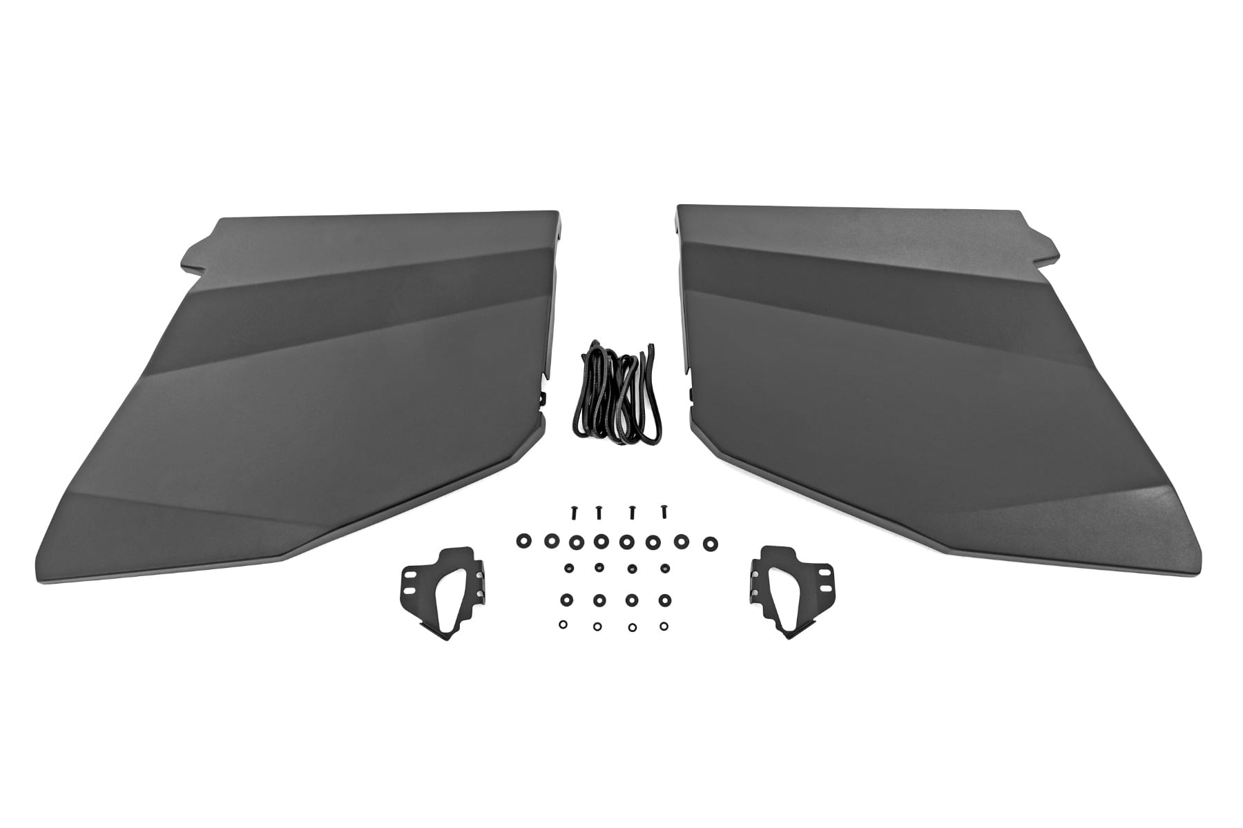 Rough Country Aluminum Lower Half Doors Rear Polaris RZR XP 4 1000/RZR XP 4 Turbo S