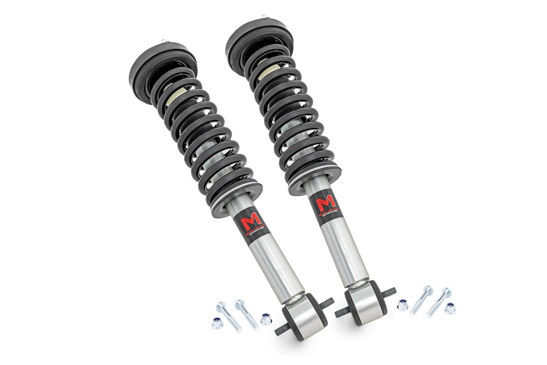Rough Country M1 Loaded Strut Pair 4 Inch Ford F-150 4WD (2014-2026)