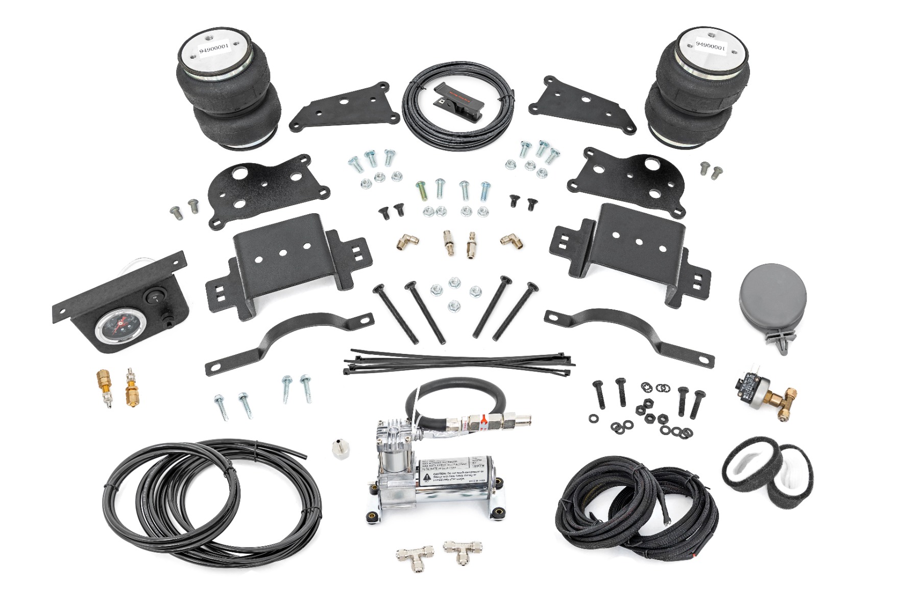 Rough Country Air Spring Kit w/compressor Ram 2500 2WD (2014-2026)