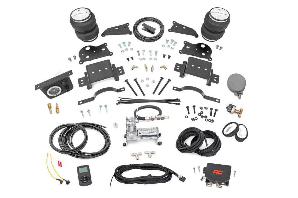 Rough Country Air Spring Kit w/compressor Wireless Controller Ram 2500 2WD (2014-2026)