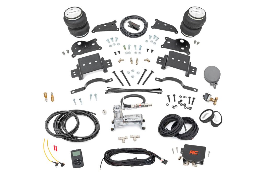 Rough Country Air Spring Kit w/compressor Wireless Controller Ram 2500 4WD (2014-2026)
