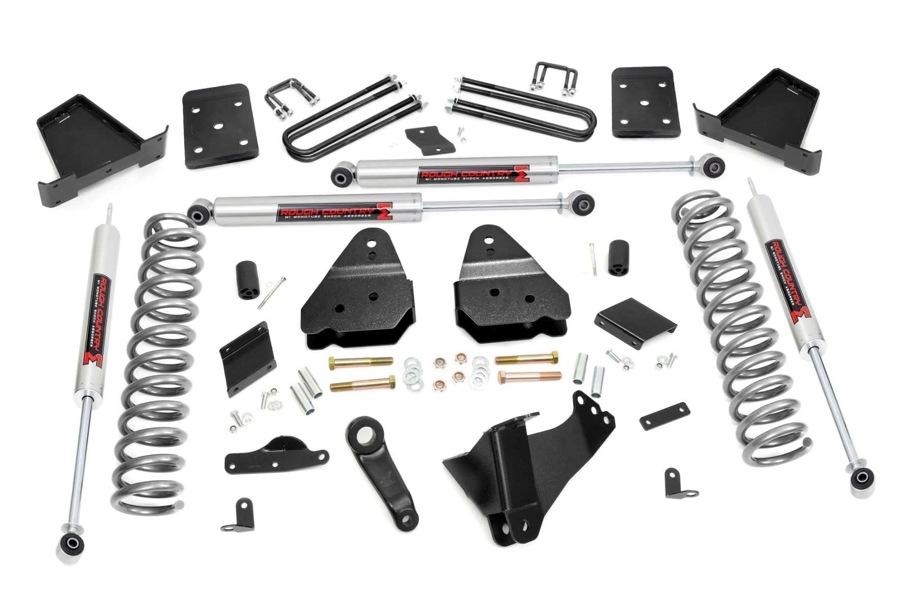 Rough Country 6 Inch Lift Kit Diesel No OVLD M1 Ford F-250 Super Duty 4WD (15-16)