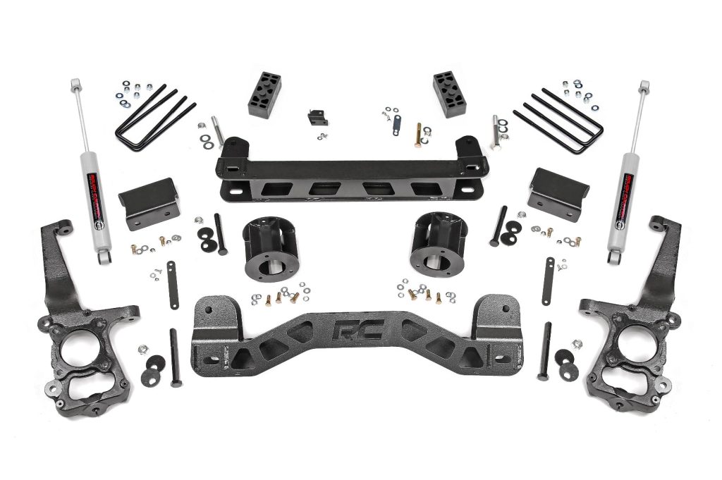 Rough Country 4 Inch Lift Kit Ford F-150 2WD (2015-2020)
