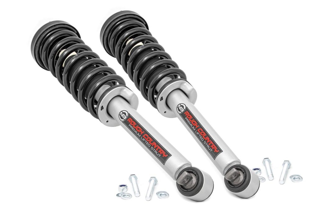 Rough Country Loaded Strut Pair 6 Inch Ford F-150 4WD (2014-2026)