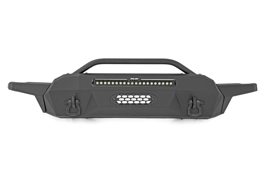 Rough Country Front Bumper High Clearance Hybrid 20″ Blk LED Toyota Tacoma (16-23)