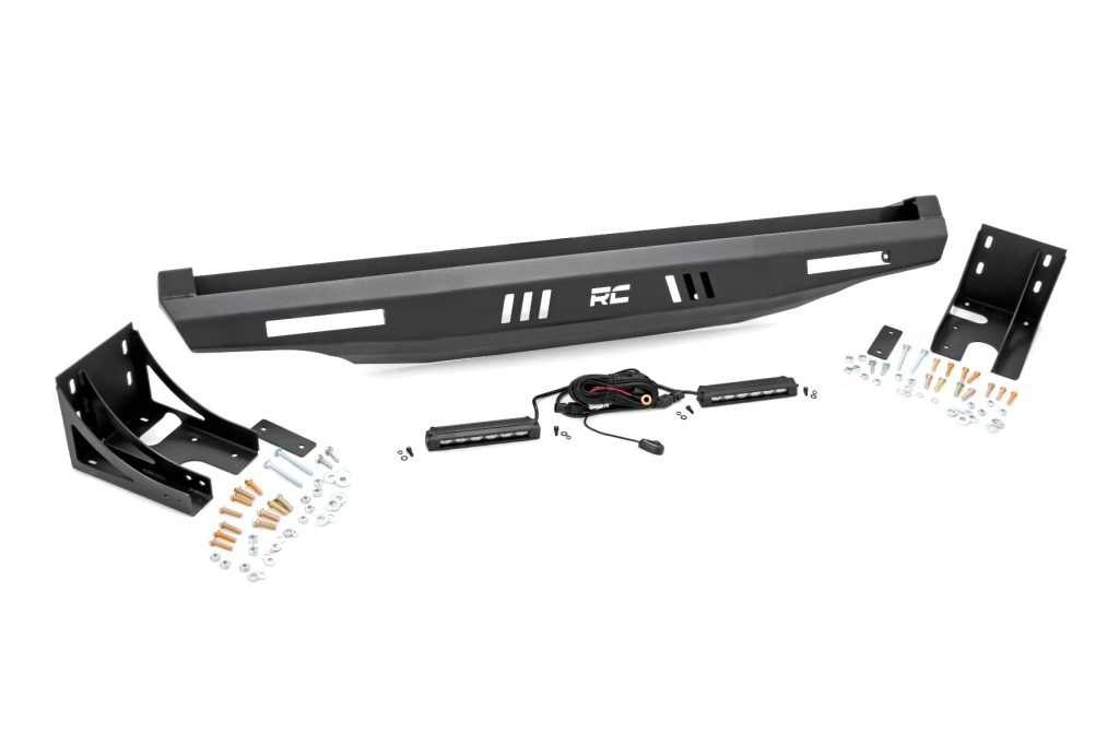 Rough Country Bumper Rear 6β³ Black Slimline LED Pair Multiple Makes & Models (Can-Am/Polaris)