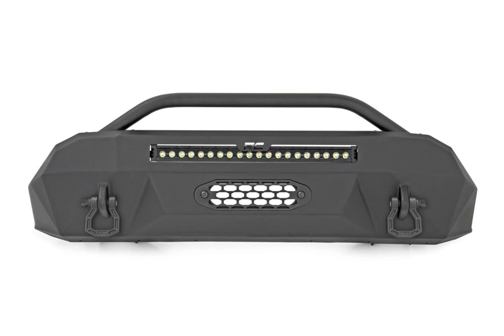 Rough Country Front Bumper Hybrid 20″ Blk LED Toyota Tacoma 2WD/4WD (2016-2023)