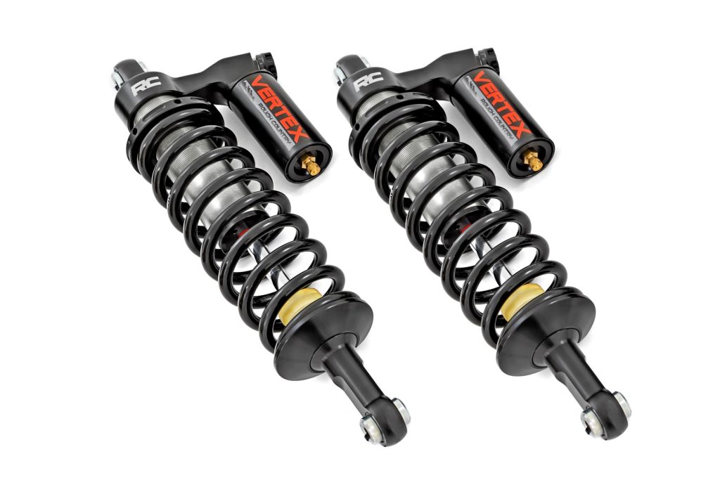 Rough Country Vertex Front Coil Over Shock Pair Adjustable Can-Am Defender HD5/HD8/HD9/HD10
