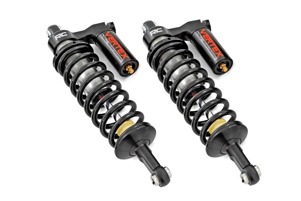 Rough Country Vertex Rear Coil Over Shock Pair Adjustable Can-Am Defender HD5/HD8/HD9/HD10