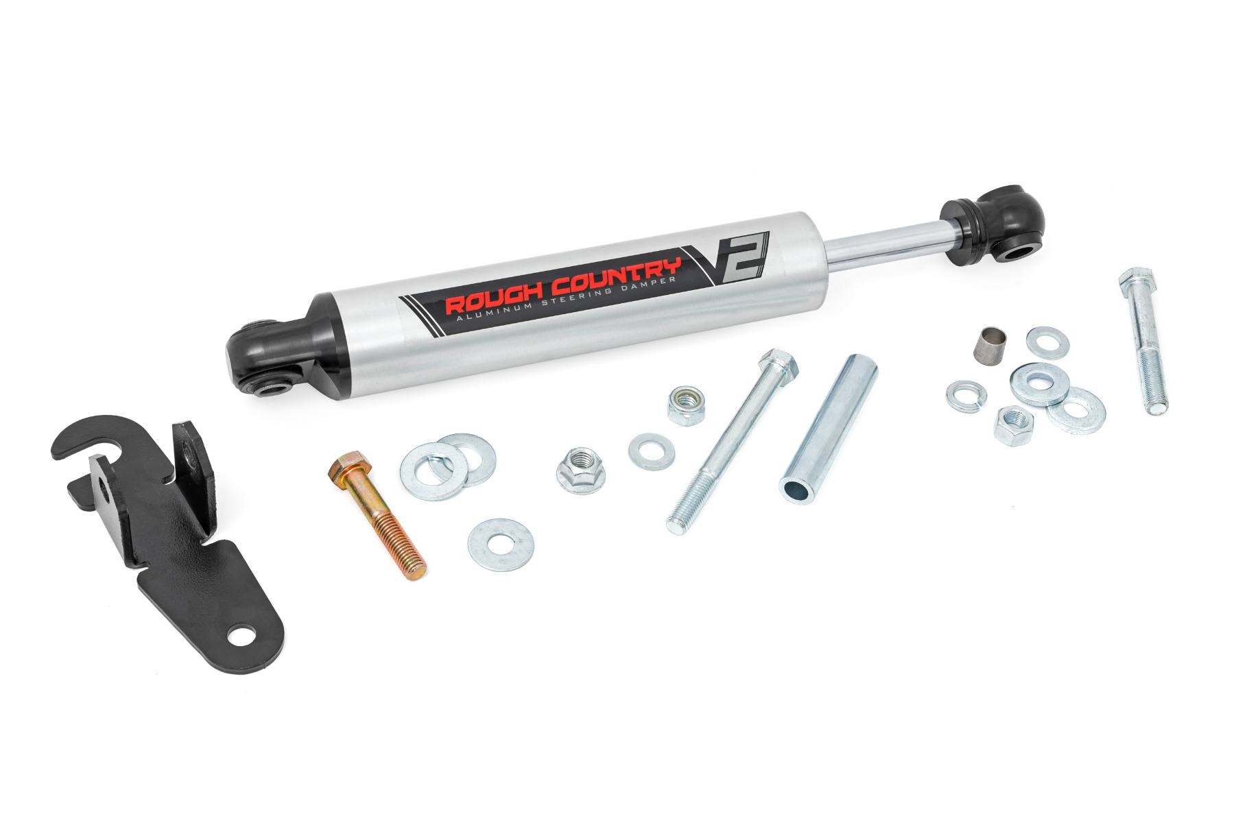 Rough Country V2 Steering Stabilizer Chevy/GMC 2500HD/3500HD (16-26)