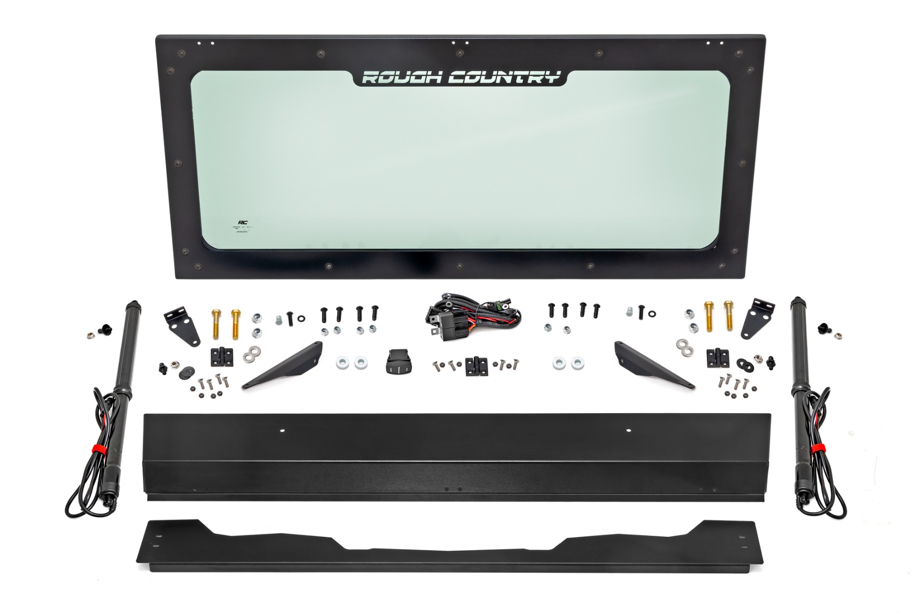 Rough Country Electric Tilt Windshield Glass Honda Pioneer 1000