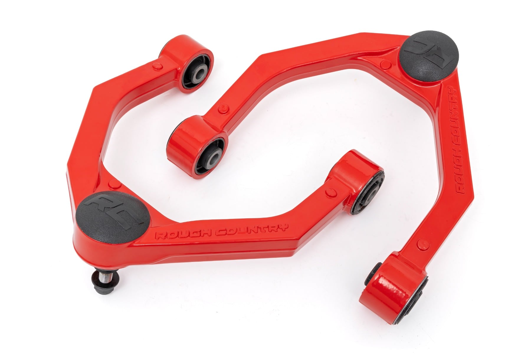Rough Country Red Forged Upper Control Arms OE Upgrade Nissan Titan XD 4WD (2016-2024)