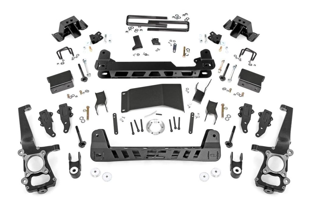 Rough Country 4.5 Inch Lift Kit Ford Raptor 4WD (2017-2018)