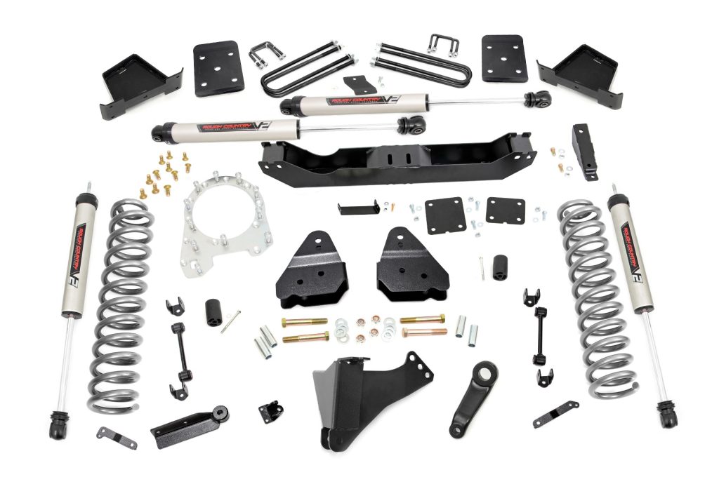 Rough Country 6 Inch Lift Kit No OVLDS V2 Ford F-250/F-350 Super Duty 4WD (2017-2022)