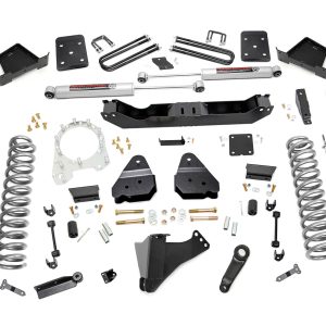 Rough Country 6 Inch Lift Kit Diesel 4 Link OVLD Ford F-250/F-350 Super Duty (17-22)