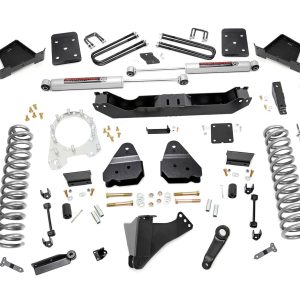 Rough Country 6 Inch Lift Kit 4-Link No OVLD Ford F-250/F-350 Super Duty 4WD (17-22)