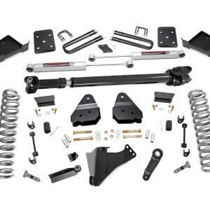 Rough Country 6 Inch Lift Kit Diesel 4-Link FR D/S Ford F-250/F-350 Super Duty (17-22)