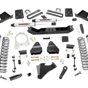 Rough Country 6 Inch Lift Kit Diesel 4 Link V2 Ford F-250/F-350 Super Duty (17-22)