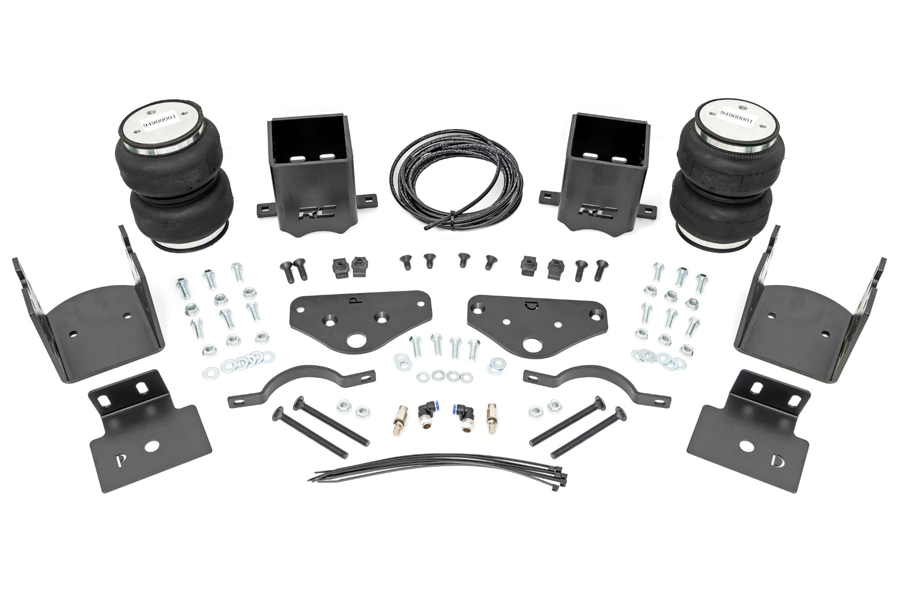 Rough Country Air Spring Kit 3-6β³ Lifts Ford F-250/F-350 Super Duty 4WD (2017-2022)