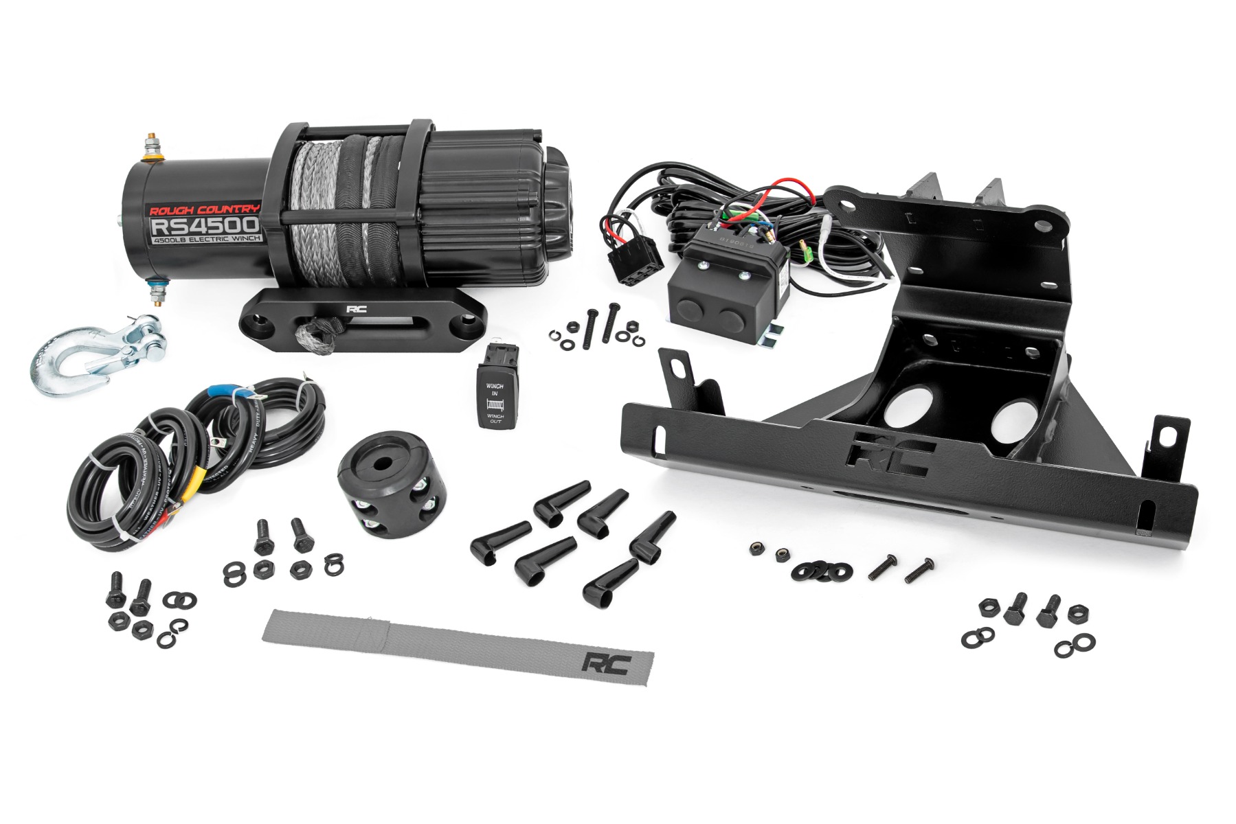 Rough Country Winch Mount RS4500S Can-Am Maverick X3