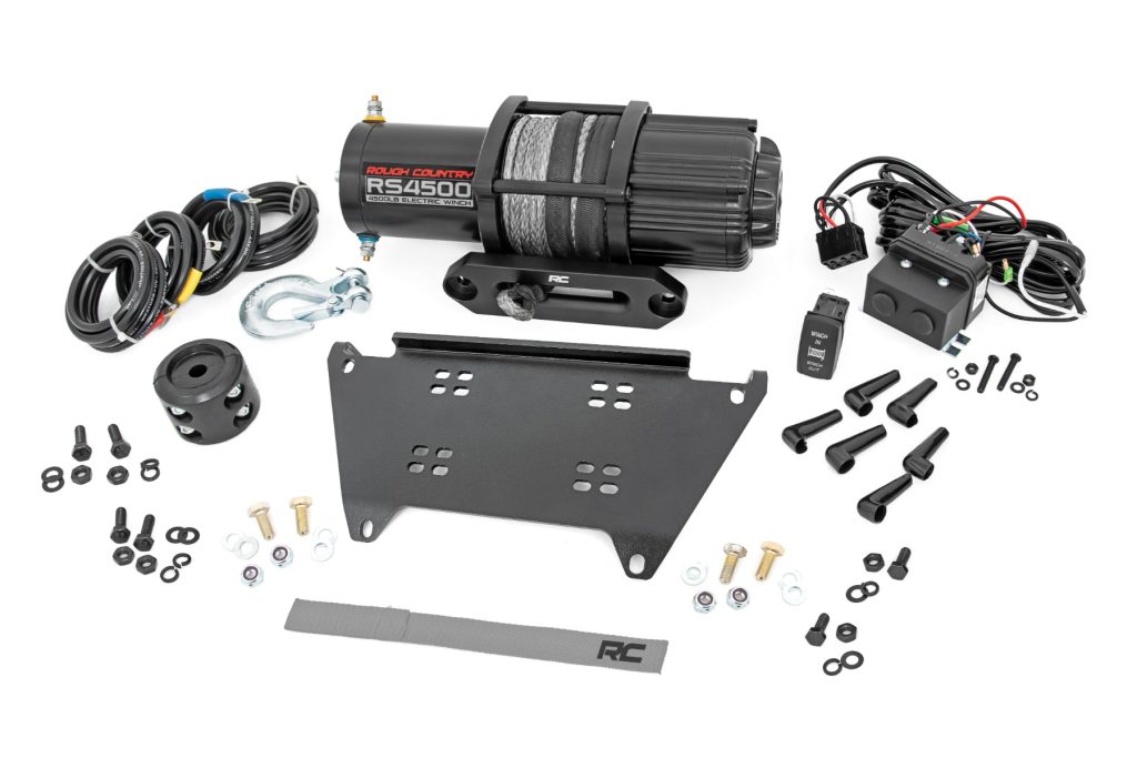 Rough Country Winch Mount RS4500S Polaris Ranger XP 1000
