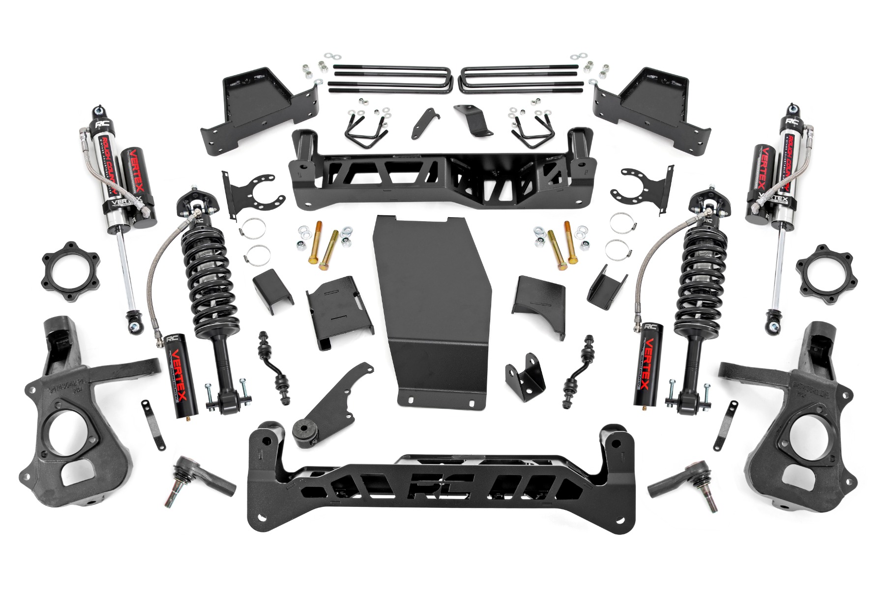 Rough Country 7 Inch Lift Kit Cast Steel Vertex Chevy/GMC 1500 (14-18 & Classic)