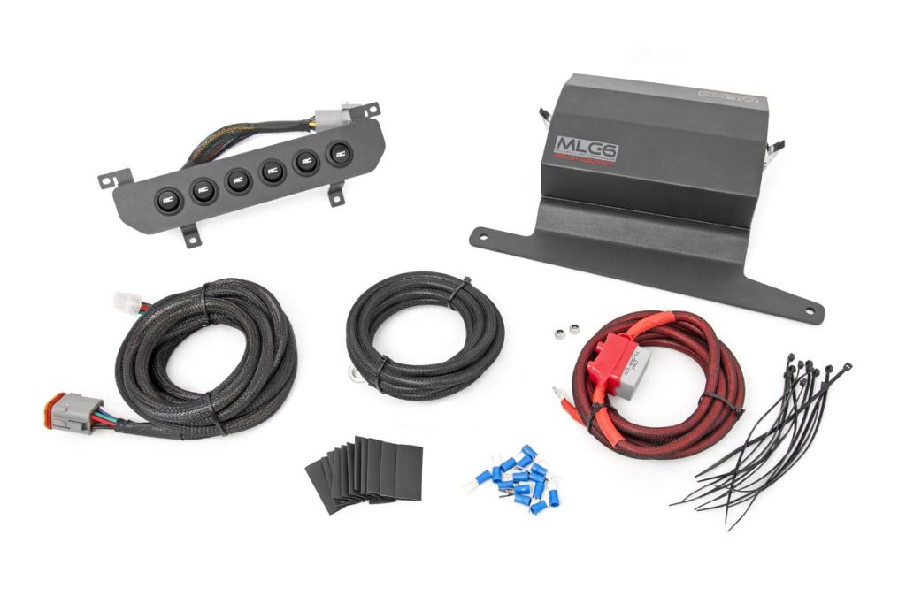 Rough Country MLC-6 Muliple Light Controller Lower Dash Jeep Wrangler JL/Wrangler Unlimited (18-26)