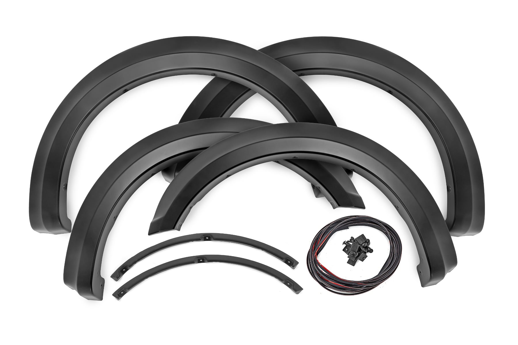 Rough Country Sport Fender Flares Gloss Black Ford F-150 2WD/4WD (2018-2020)