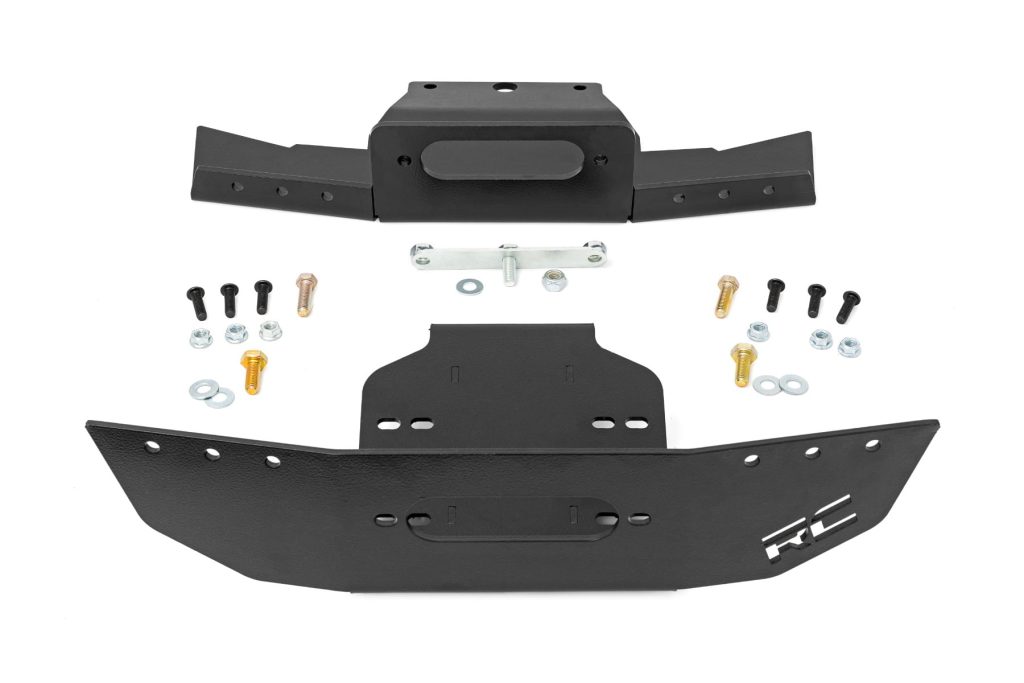 Rough Country Winch Mount Polaris RZR Turbo S4
