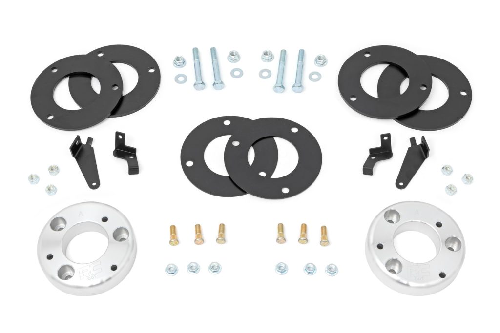 Rough Country 2 Inch Lift Kit Alum Spacer CCD Ford Expedition 4WD (2018-2024)