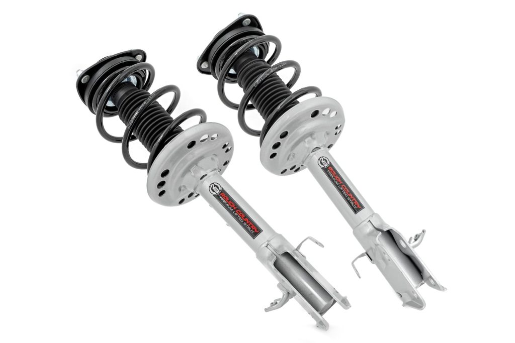 Rough Country Loaded Strut Pair 2 Inch Lift Front Subaru Crosstrek 4WD (2018-2023)