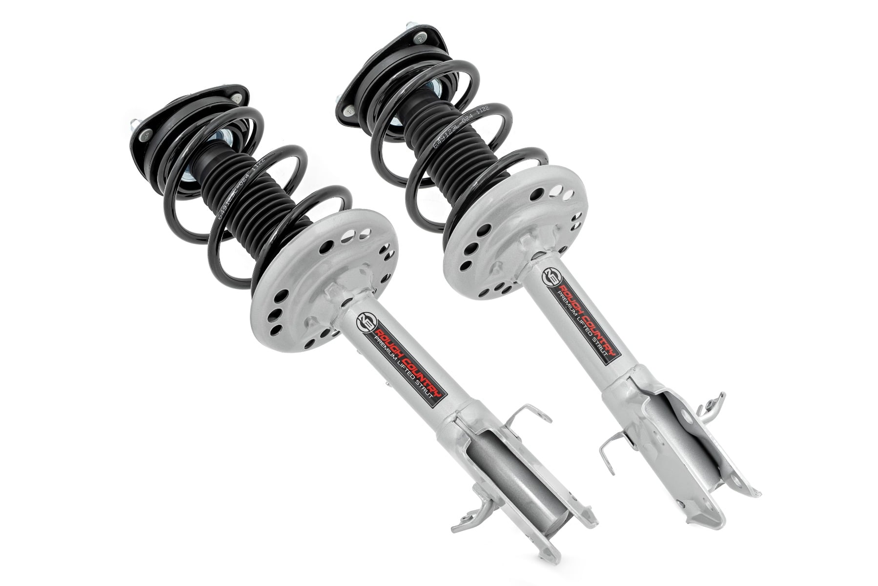 Rough Country Loaded Strut Pair 2 Inch Lift Front Subaru Crosstrek 4WD (2018-2023)