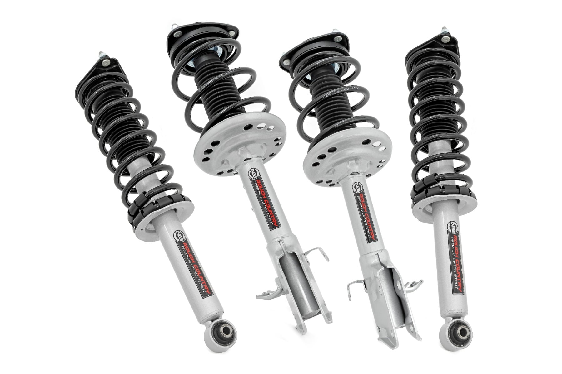 Rough Country 2 Inch Lift Kit Lifted Struts Subaru Crosstrek 4WD (2018-2024)
