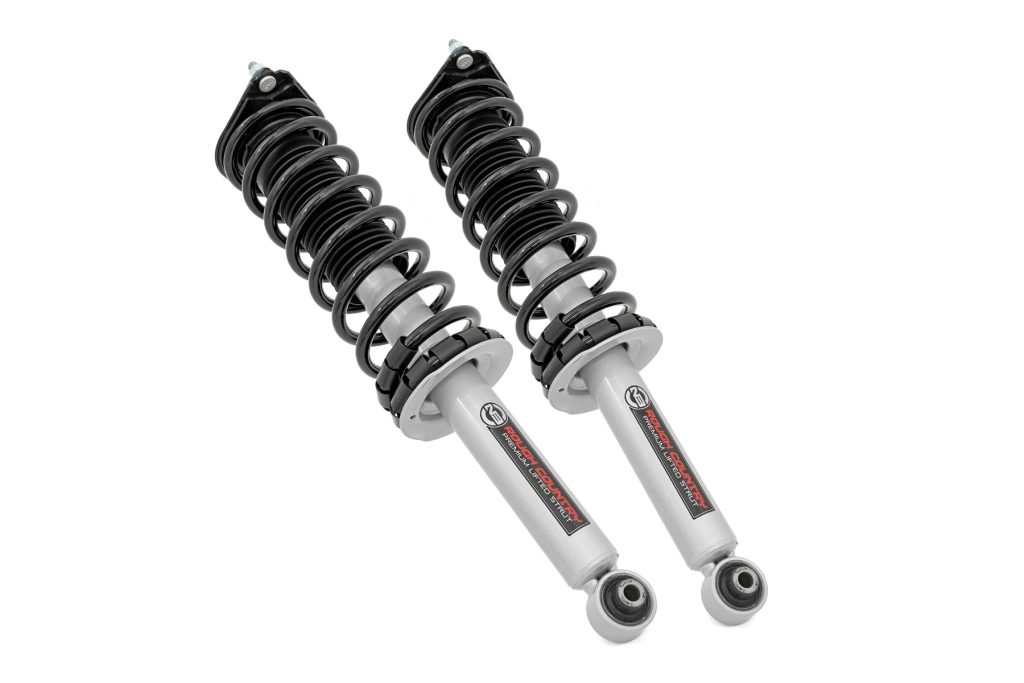 Rough Country Loaded Strut Pair 2 Inch Lift Rear Subaru Crosstrek 4WD (2018-2023)