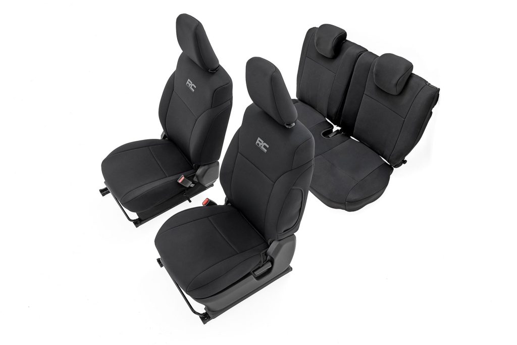 Rough Country Seat Covers Front & Rear Suzuki Jimny (4-Door) (2018-2025)