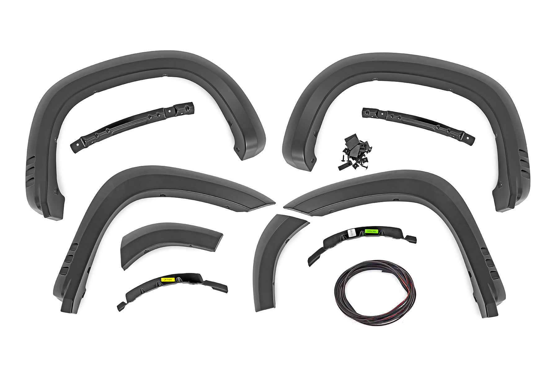 Rough Country SF1 Fender Flares Chevy Silverado 1500 2WD/4WD (2019-2026)