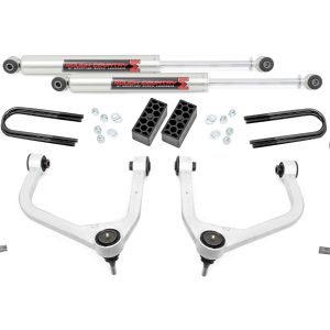 Rough Country 3.5 Inch Lift Kit M1 Rear Mono Leaf Chevy Silverado 1500 (22-24)