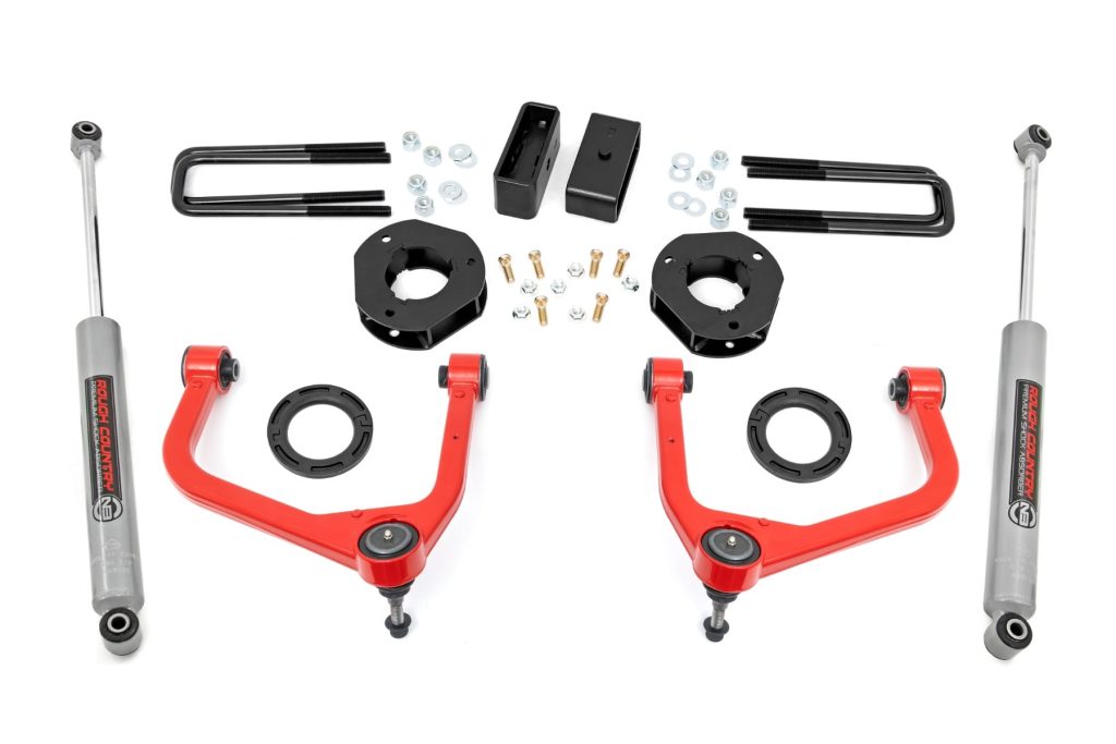 Rough Country 3.5 Inch Lift Kit GMC Sierra 1500 2WD/4WD (2019-2024)