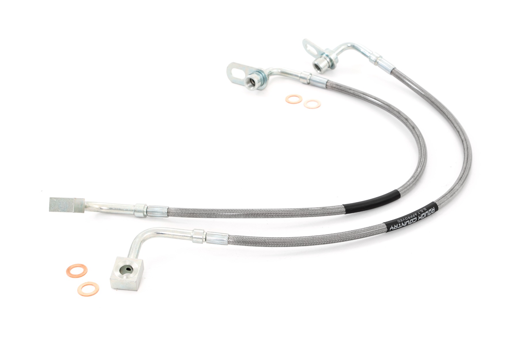 Rough Country Brake Lines Front Ram 1500 4WD (2019-2024)