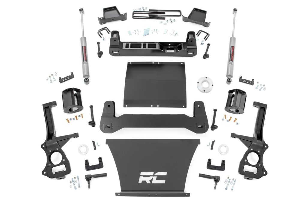 Rough Country 6 Inch Lift Kit Chevy Silverado 1500 2WD (2019-2024)