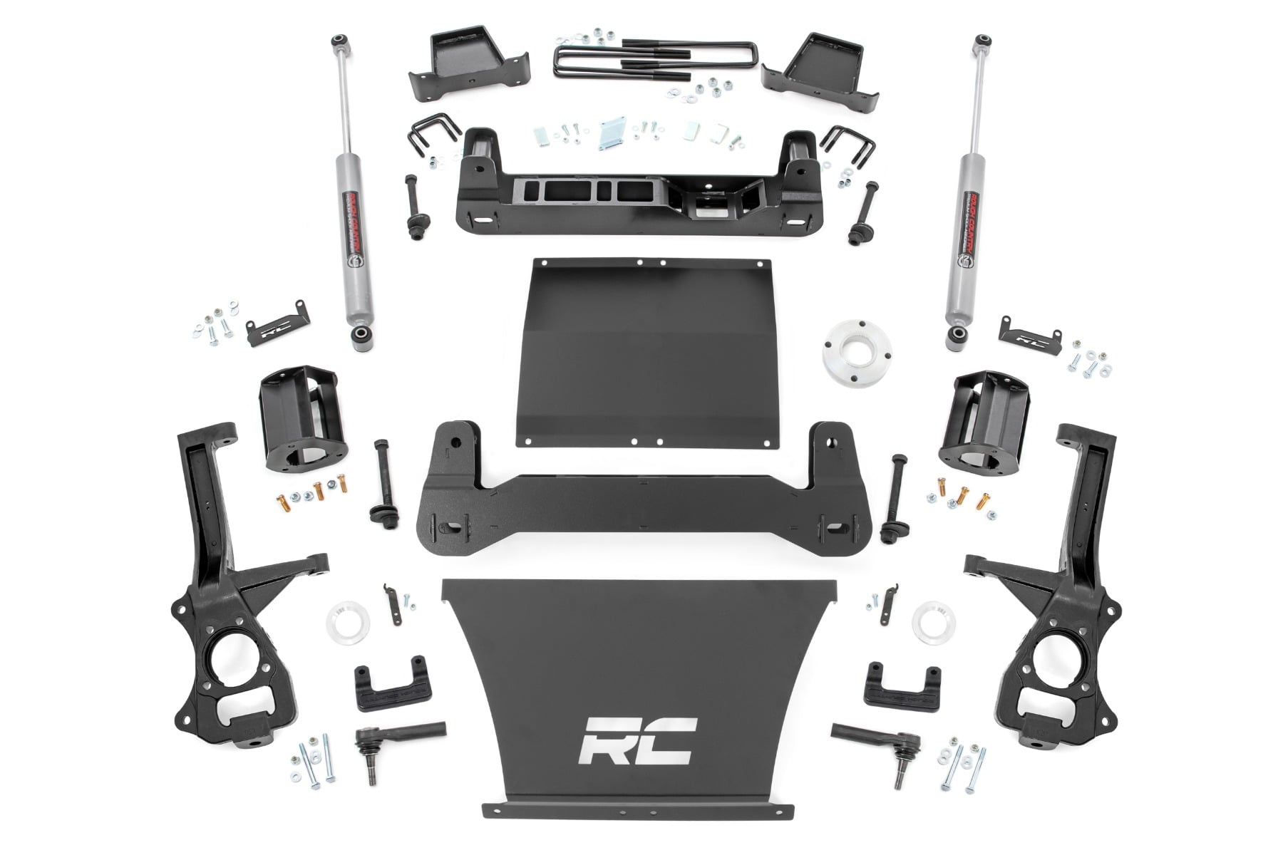 Rough Country 6 Inch Lift Kit Chevy Silverado 1500 2WD (2019-2024)