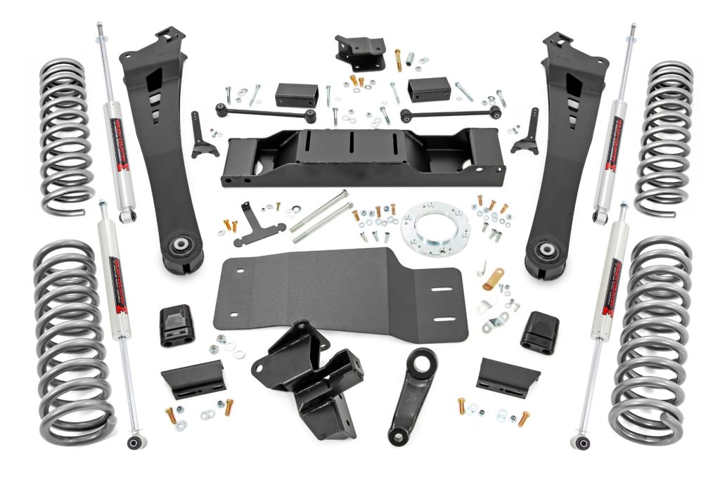Rough Country 5 Inch Lift Kit Dual Rate Coils M1 Ram 2500 4WD (2019-2024)